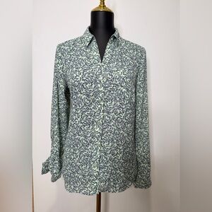 The Limited Mint and Blue Patterned‎ Shirt